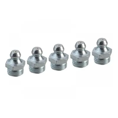 Faithfull AGN8425 Grease Nipple Straight M10 X 1.0 (Pack 5)