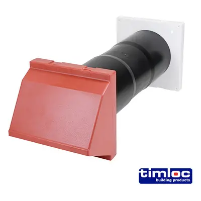 Timloc LOCACV7CTE Aerocore Through-Wall Ventilation Set With Cowl And Baffle - Terracotta - Acv7