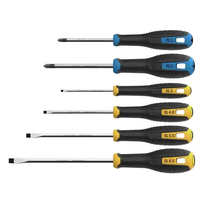 Hultafors 444415 Pozidriv & Slotted Screwdriver Set 6 Piece