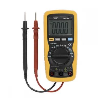 Sealey TM103 Professional Auto-Ranging Digital Multimeter - 11-Function