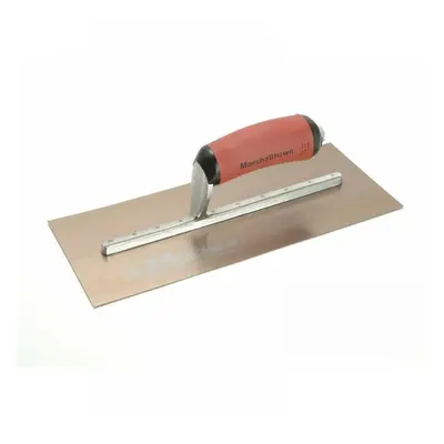 Marshalltown MPB7GSD Mpb7Gsd Pre-Worn Permashape® Finishing Gold S/S Trowel Durasoft® 12 X 5In