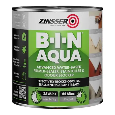 Zinsser ZN7440001D1 B-I-N® Aqua 1 Litre