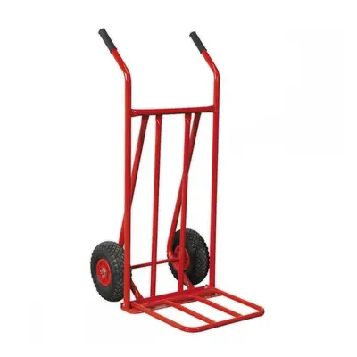 Sealey CST800 Sack Truck With Pneumatic Tyres Folding 150Kg Capacity