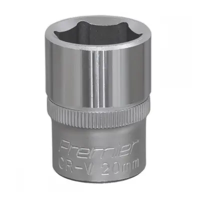 Sealey S1220 Walldrive® Socket 20Mm 1/2inSq Drive