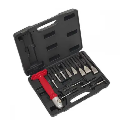 Sealey AK9215 Interchangeable Punch & Chisel Set 13Pc