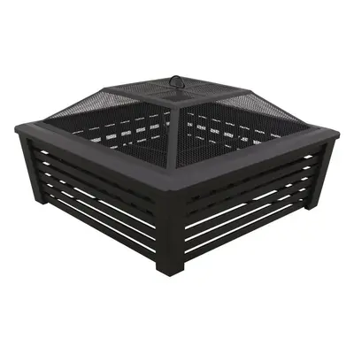 Sealey DG43 Dellonda 35in Square Outdoor Fire Pit Black