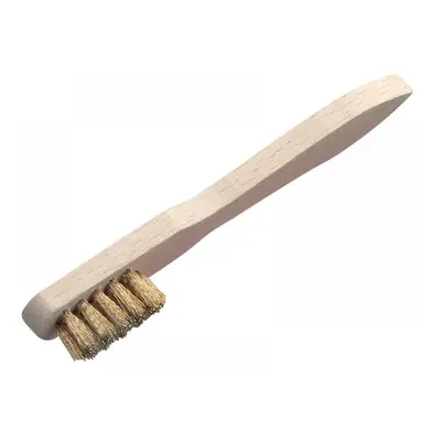 Lessmann 125.111 Spark Plug Brush 2 Row Brass Wire