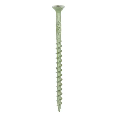 Timco 70TDECK Decking Screws - Pz - Double Countersunk - Exterior - Green 4.5 X 70 Box 200