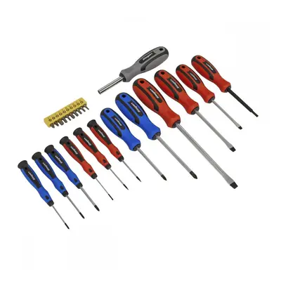 Sealey S0598 Soft Grip Screwdriver & Bit Set 23Pc