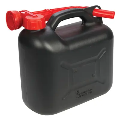 Silverline 199991 Plastic Fuel Can 5Ltr Black Each 1