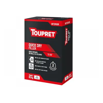 Toupret TTREB902GB Quick Dry Filler 2Kg