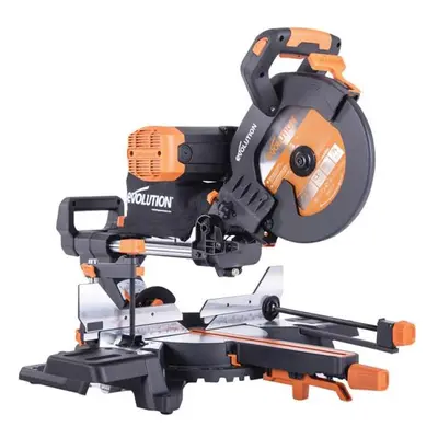 Evolution 053-0002C R255Sms-Db+ Multi-Material Sliding Mitre Saw 255Mm 1600W 110V