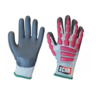 Scan T5000 Anti-Impact Latex Cut 5 Gloves - M (Size 8)