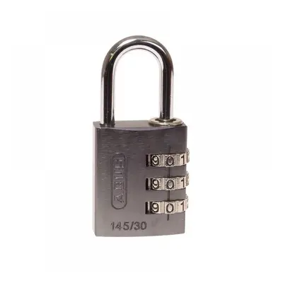 Abus Mechanical 46585 145/30 30Mm Aluminium Combination Padlock Titanium 46585