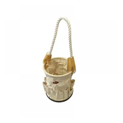 Faithfull Canvas Tool Bucket With Rope Handle