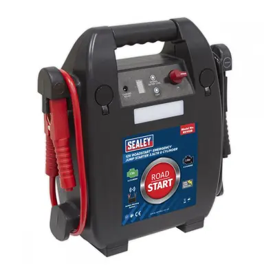 Sealey RS102B Roadstart® Emergency Jump Starter 12V 3.5L 6-Cylinder