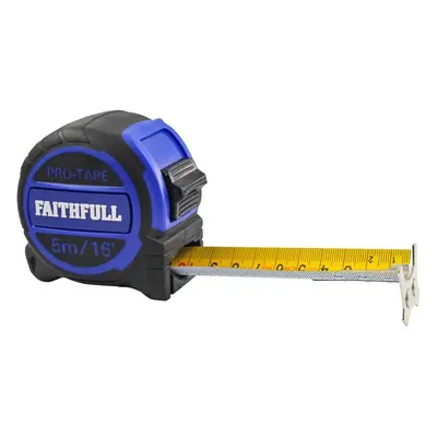 Faithfull Pro Tape Measure 5M/16Ft (Width 32Mm)