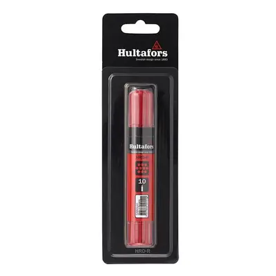 Hultafors 650250 Dry Marker Refill Red (10) Blister Pack