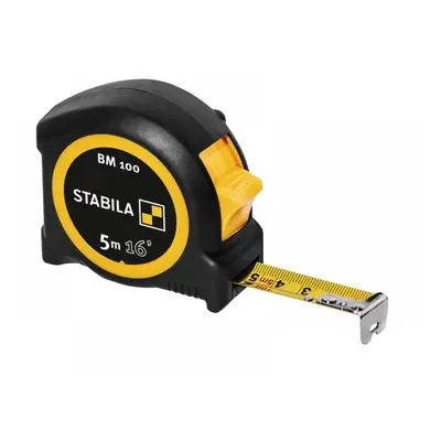 Stabila 19567 Bm 100 Compact Pocket Tape 5M/16Ft (Width 19Mm)