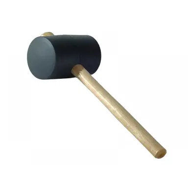 Faithfull YY08RU025D Rubber Mallet - Black 567G (20Oz)