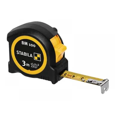 Stabila 19569 Bm 100 Compact Pocket Tape 3M/10Ft (Width 19Mm)