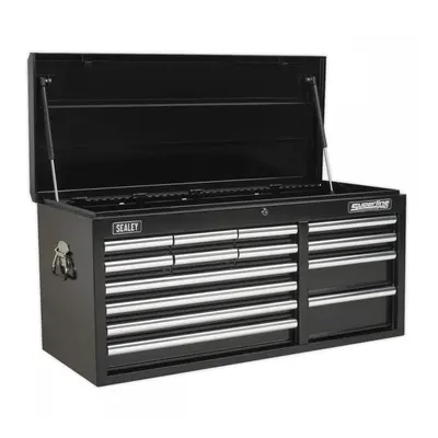 Sealey AP41149B Topchest 14 Drawer With Ball-Bearing Slides Heavy-Duty - Black