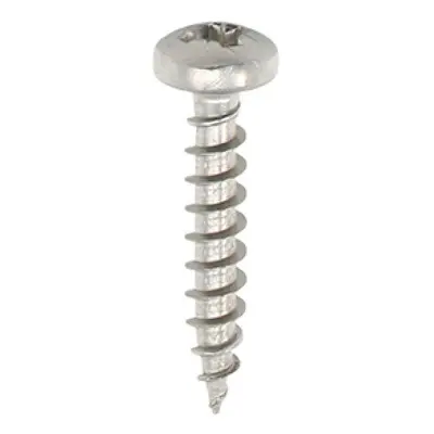 Timco 40020CLAPSS Classic Multi-Purpose Screws - Pz - Pan Head - A2 Stainless Steel 4.0 X 20 Box