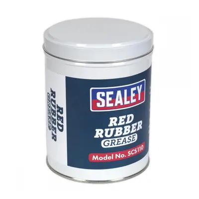 Sealey SCS110 Red Rubber Grease 500G Tin