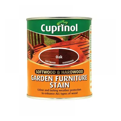 Cuprinol 5158525 Softwood & Hardwood Garden Furniture Stain Oak 750Ml