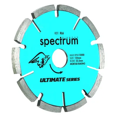 Ox Tools RZ6-125/22 Spectrum Ultimate + Dia Blade Mortar Raking - 125/22.23Mm EA