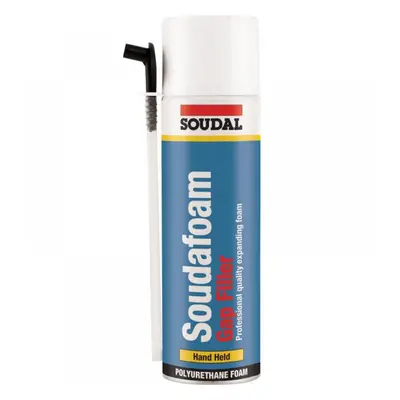 Soudal Soudafoam® Gap Filler Hand Held Champagne 500Ml canister 12