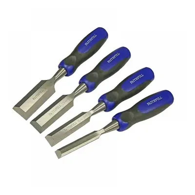 Faithfull JYGD0104 Bevel Edge Butt Chisel Set 4 Piece