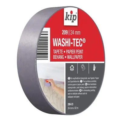 Kip® 223499 209 Premium Low Tack Washi-Tec® Masking Tape 24Mm X 50M