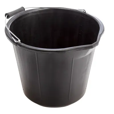 Lynwood Bu201 Black Builders Bucket (15 Litres)