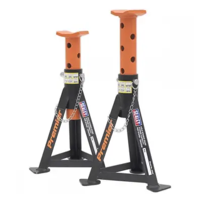 Sealey AS3O Axle Stands (Pair) 3 Tonne Capacity Per Stand - Orange