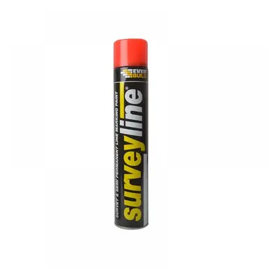 Everbuild Sika 490213 Survey Line® Marker Spray Red 700Ml