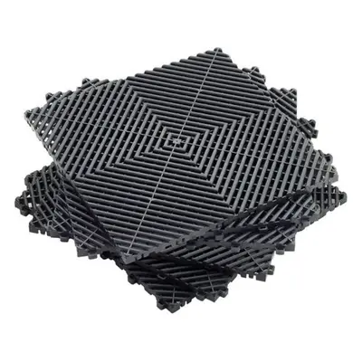 Clarke 3608075 Mfb1 Pp Modular Flr Black Tile(X6)