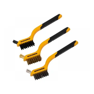 Roughneck 52-005 Mini Wire Brush Set 3 Piece