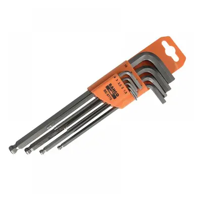 Bahco BE-9770 Be-9770 Metric Long Ball End Hex L-Key Set 9 Piece