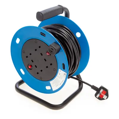 Connexion 4420 Cable Reel 1.25Mm 13 Amp 25 Metres 4X Sockets 240V