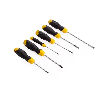 Stanley 5-98-001 Cushion Grip Screwdriver Set (6 Piece)