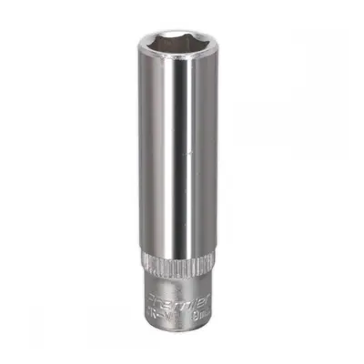 Sealey S1409D Walldrive® Socket 9Mm Deep 1/4inSq Drive