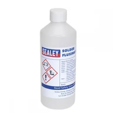 Sealey SOLFLUX Solder Fluxing Fluid 500Ml Bottle