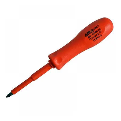 Itl Insulated UKC-01980 Insulated Screwdriver Pozi No.1 X 75Mm (3In)