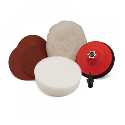 Flexipads World Class 88005 Sanding & Polishing Kit M14 & 6Mm Grip®