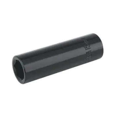 Sealey IS1215D Impact Socket 15Mm Deep 1/2inSq Drive