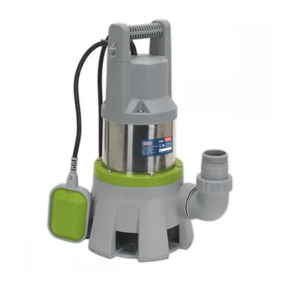 Sealey WPD415 High Flow Submersible Stainless Dirty Water Pump Automatic 333L/Min 230V