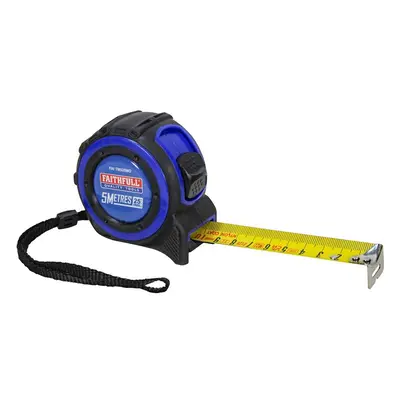 Faithfull Trade Tape Measure 5M (Width 25Mm) (Metric Only)