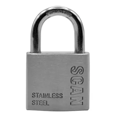 Scan ZB111-38 Stainless Steel Padlock 38Mm