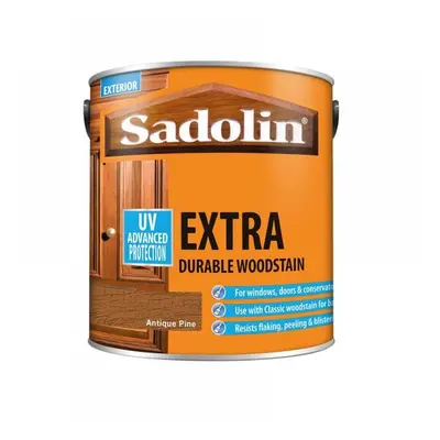 Sadolin 5028529 Extra Durable Woodstain Antique Pine 2.5 Litre